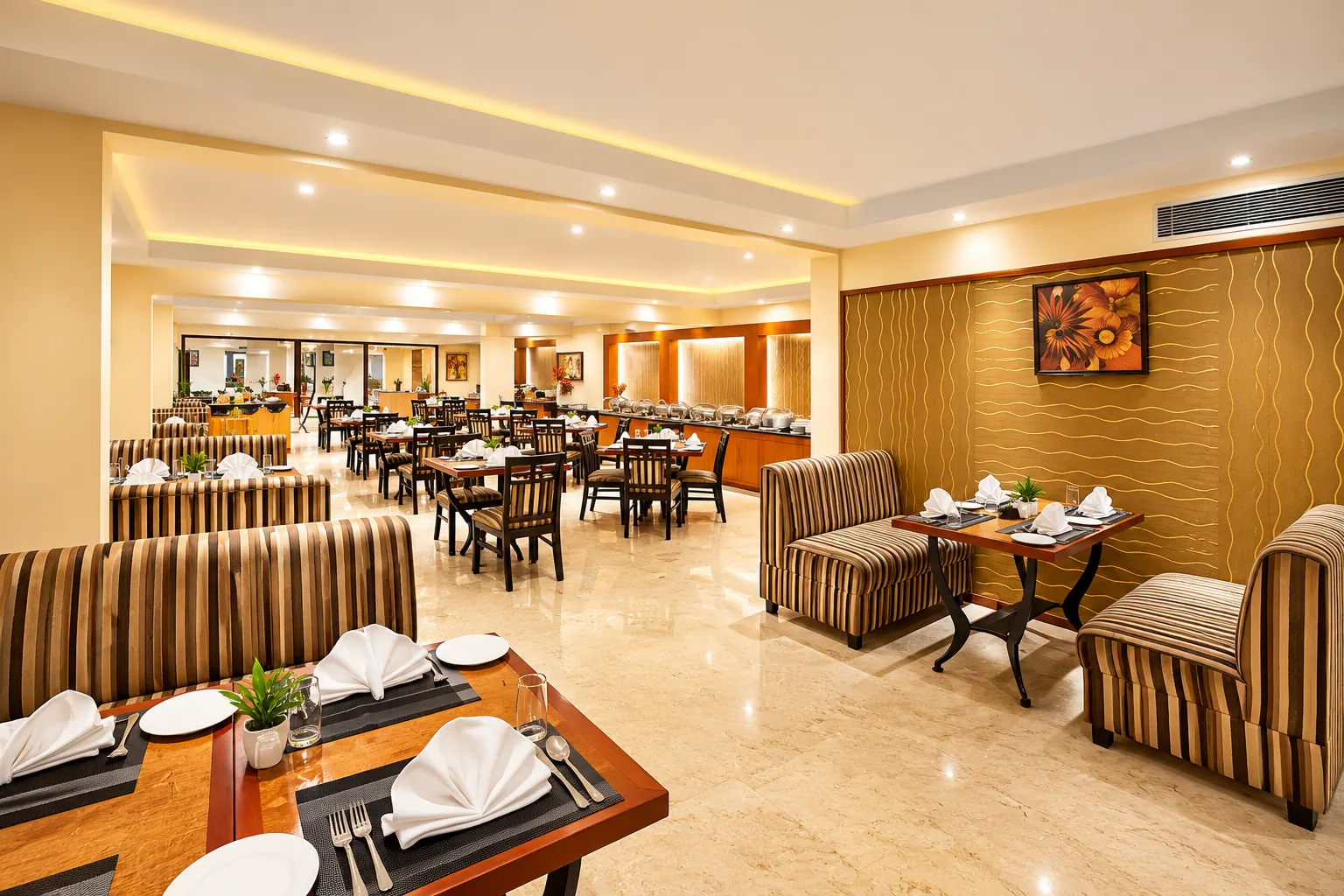 Dining area photograph supplied for Niharika Bhawan Katra