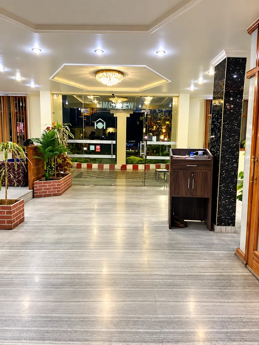Niharika Bhawan Katra lobby interior